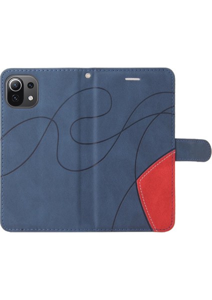 Xiaomi 11 Lite Için Iki Renkli Dikiş Kickstand Koruyucu Kart ile (Yurt Dışından) indirimleri