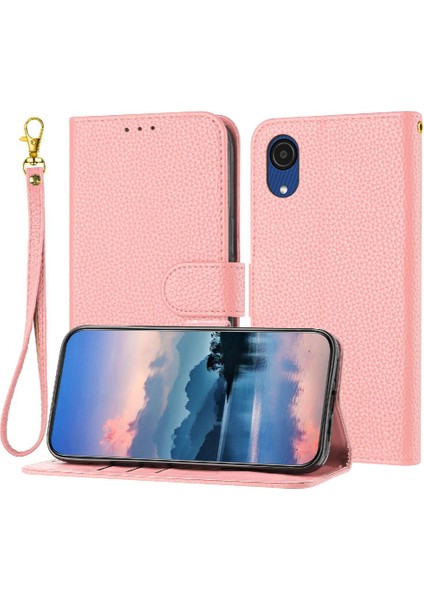 Samsung Galaxy A03 Çekirdek Kart Yuvaları Için Telefon Kılıfı Tutucu Flip Folio Cüzdan (Yurt Dışından)