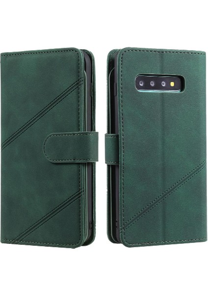 Samsung Galaxy S10 Artı Cüzdan Flip Folio Kart Tutucu Kickstand (Yurt Dışından)