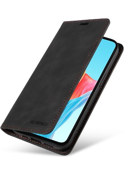 Gx Shop Oppo Oppo 4g Koruyucu Pu Deri Folio Cüzdan Manyetik Için Kılıf (Yurt Dışından)