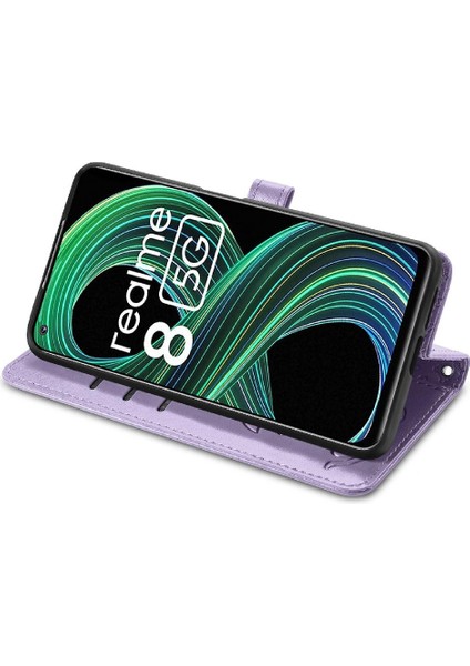 Realme 8 5g Karikatür Hayvanlar Için Kılıf Darbeye Kapak Kapak Kısa Kayış (Yurt Dışından) modelleri