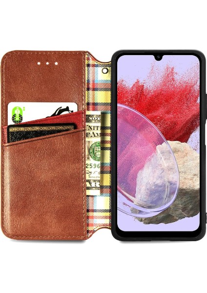 Samsung Galaxy M34 5g Moda Tasarım Cüzdan Fonksiyonu Için Kılıf Kapak Çevirin (Yurt Dışından) modelleri