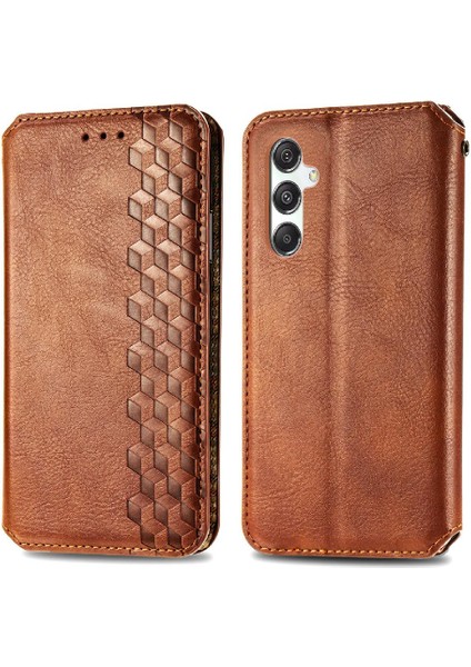 Samsung Galaxy M34 5g Moda Tasarım Cüzdan Fonksiyonu Için Kılıf Kapak Çevirin (Yurt Dışından) fırsatları