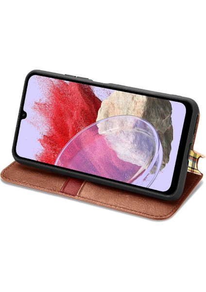 Samsung Galaxy M34 5g Moda Tasarım Cüzdan Fonksiyonu Için Kılıf Kapak Çevirin (Yurt Dışından) indirimleri