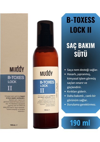 B-Toxes Lock Iı + B-Tox & Keratin Acil Onarıcı Sprey Set