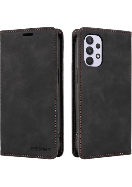 Samsung Galaxy A32 4g Pu Deri Koruyucu Manyetik Folio Cüzdan (Yurt Dışından)