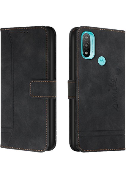 Motorola Moto E20 Flip Folio Cüzdan Kart Yuvaları Kapak Için Telefon Kılıfı El (Yurt Dışından) indirimleri