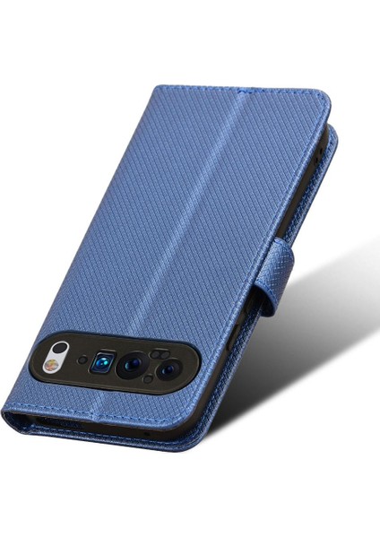 Google Pixel 9 Pro Kart Tutucu Kickstand Manyetik Cüzdan Kapağı Için Kılıf (Yurt Dışından)