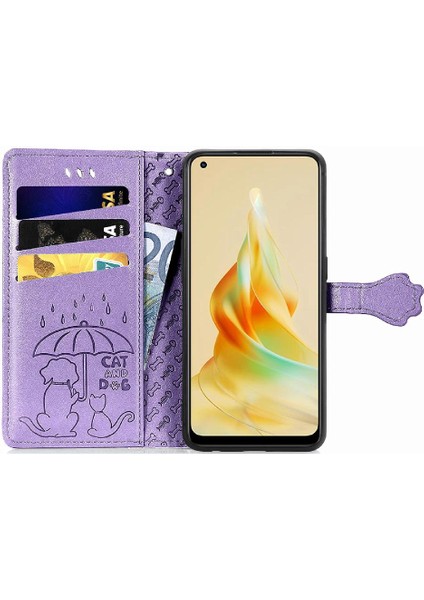 Oppo Oppo 8t 4g Flip Kapak Kılıf Için Kılıf Kısa Kayış Darbeye (Yurt Dışından) modelleri