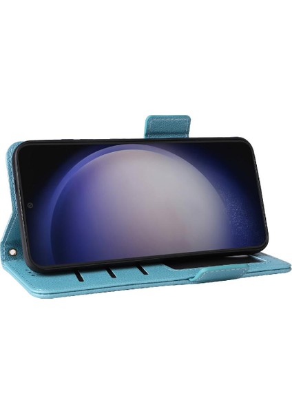 Samsung Galaxy S24 Artı Yan Toka Cüzdan Manyetik Kart Yuvaları Pu (Yurt Dışından) modelleri