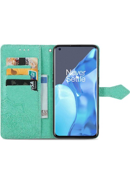 Oneplus 9 Için Kılıf Pro Basit Iş Kapak Çevirin Deri Kılıf Zarif (Yurt Dışından)