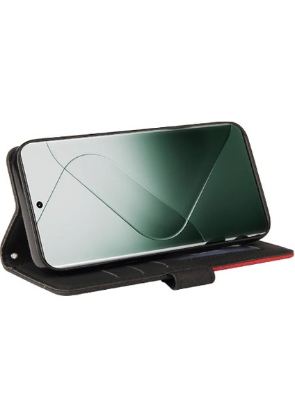 Xiaomi 14 Pro Için Kickstand Koruyucu Kart Yuvası Standı ile Pu Flip (Yurt Dışından) fırsatları