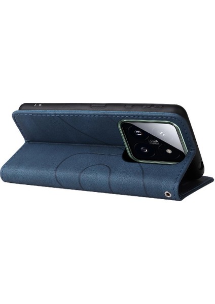 Xiaomi 14 Pro Için Kickstand Koruyucu Kart Yuvası Standı ile Pu Flip (Yurt Dışından) fiyatları