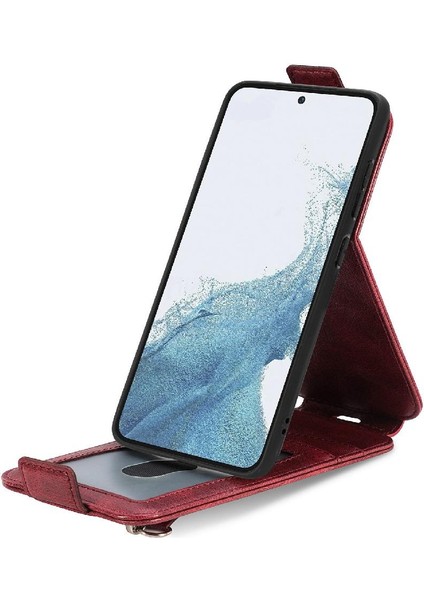 Samsung Galaxy S23 Artı Moda Tasarım Cüzdan Fonksiyonu Zarif (Yurt Dışından) fırsatları