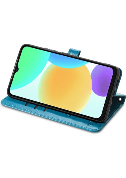 Infinix Akıllı 6 Kılıf Için Kılıf Kısa Kayış Karikatür Hayvanlar Flip (Yurt Dışından)