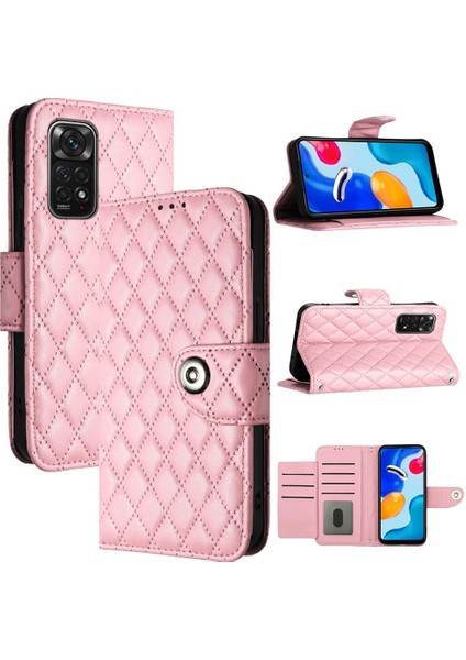 Xiaomi Redmi Not 11S Için Kılıf Cüzdan Kapak Darbeye Şık Koruyucu (Yurt Dışından)