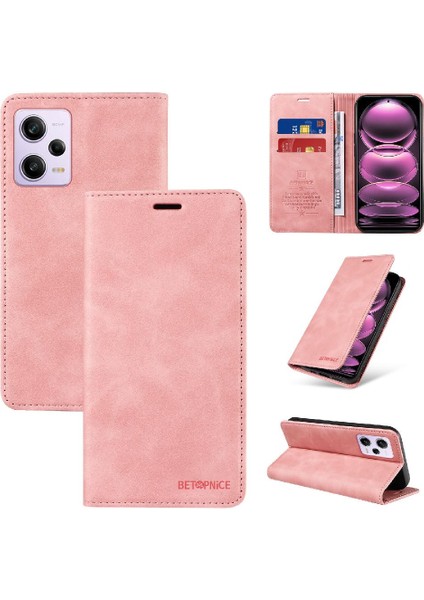 Xiaomi Redmi Not 12 Pro Artı Folio Cüzdan Koruyucu Pu Deri (Yurt Dışından)