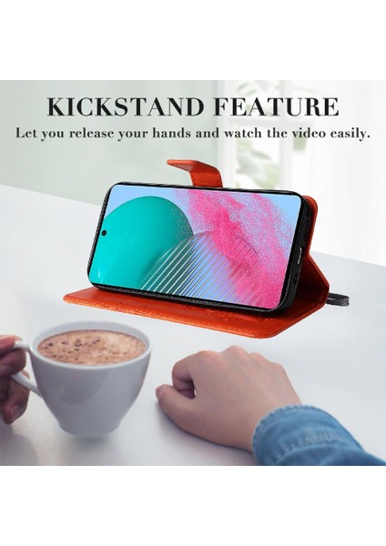Samsung Galaxy M54 Flip Kickstand Için Kılıf Kart Yuvası Standı ile Darbeye (Yurt Dışından) indirimleri