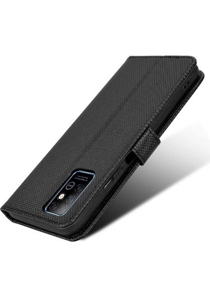 Infinix Not 8 Kapak Için Kılıf Kickstand Manyetik Cüzdan Kart Tutucu (Yurt Dışından)