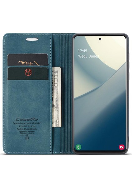 Samsung Galaxy A51 4g Için Flip Case Kart Yuvası Kickstand Manyetik Pu (Yurt Dışından) fiyatları