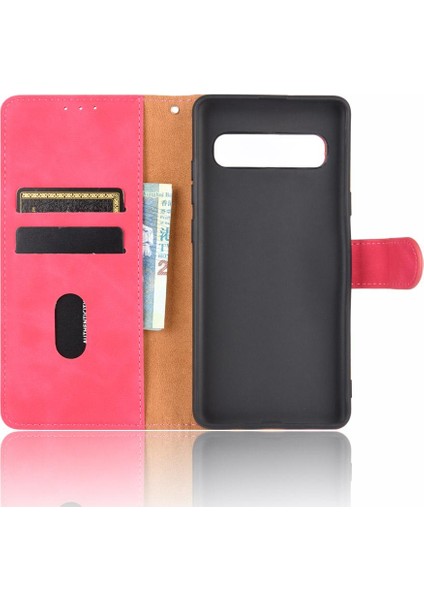 Samsung Galaxy S10 5g Kart Ekleme Deri Folio Flip Case (Yurt Dışından) fırsatları