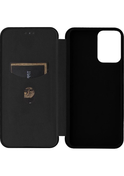 Motorola Moto G34 5g Için Kılıf Kart Tutucu Kickstand Manyetik Karbon (Yurt Dışından) fırsatları