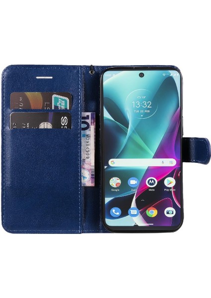 Motorola Kenar S30 Iş Cüzdan Telefon Kılıfı Için Kart Yuvası ile Flip Case (Yurt Dışından) fırsatları