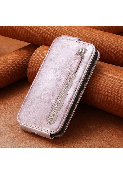 IPhone 12 Için Kılıf Mini Deri Kılıf Moda Tasarım Cüzdan Fonksiyonu Çevirin (Yurt Dışından)