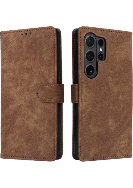 Samsung Galaxy S24 Ultra Rfıd Engelleme Kart Yuvaları Kapak Pu Flip (Yurt Dışından) fiyatları