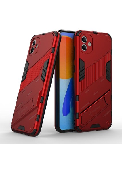 Samsung Galaxy A04 4g Kickstand Sağlam Askeri Koruyucu Kapak (Yurt Dışından)