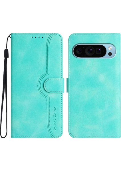 Google Pixel 9 Pro Case Premium Pu Cüzdan Yerleşik Mıknatıs ile Uyumlu (Yurt Dışından)