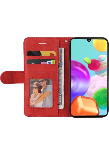Kart Yuvası Standı Kickstand Koruyucu Pu ile Samsung Galaxy Case Için Kılıf (Yurt Dışından) fiyatları