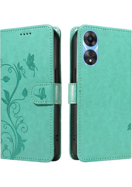 El Kayışı ve Kart Yuvası ile Oppo A78 5g Cüzdan Telefon Kılıfı Için Kılıf (Yurt Dışından) indirimleri