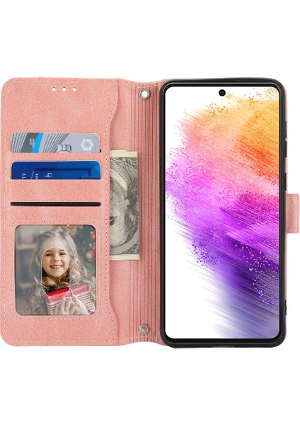 Samsung Galaxy A73 5g Kayış Kart Tutucu Kickstand Pu Için Flip Case (Yurt Dışından) indirimleri