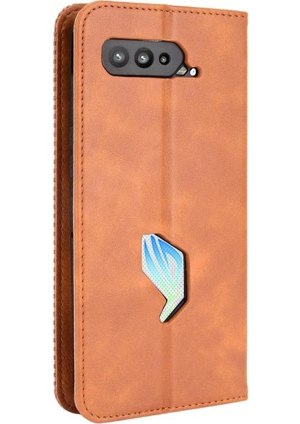 Asus Rog Telefon 5 Manyetik Kapatma Pu Deri Cüzdan Için Kılıf (Yurt Dışından) modelleri