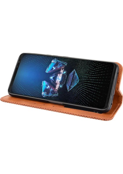 Asus Rog Telefon 5 Manyetik Kapatma Pu Deri Cüzdan Için Kılıf (Yurt Dışından) indirimleri