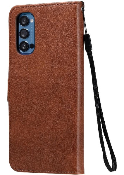 Oppo Oppo 4 Pro 5g Için Flip Case Yüksek Kalite Deri Iş Cüzdan Kılıf (Yurt Dışından)