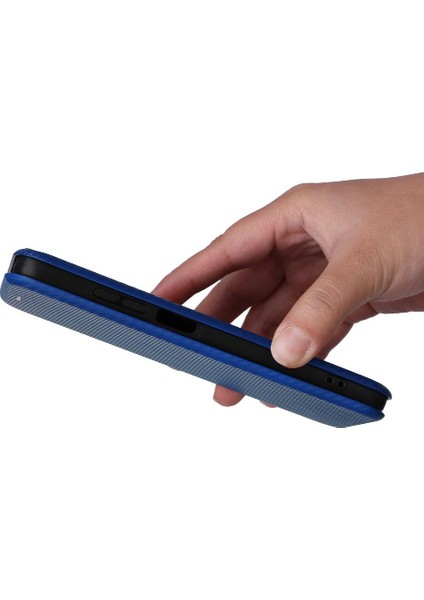 Motorola Moto G34 5g Için Kılıf Kart Tutucu Kickstand Manyetik Karbon (Yurt Dışından) fiyatları