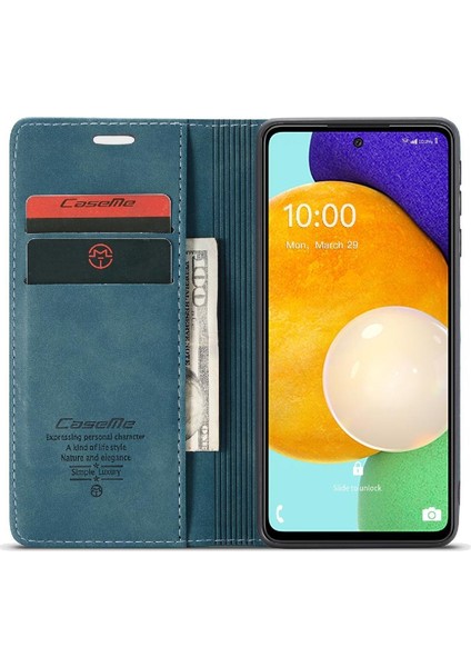 Samsung Galaxy Için Flip Case A53 5g Vintage Pu Deri Cüzdan Flip Folio (Yurt Dışından) modelleri