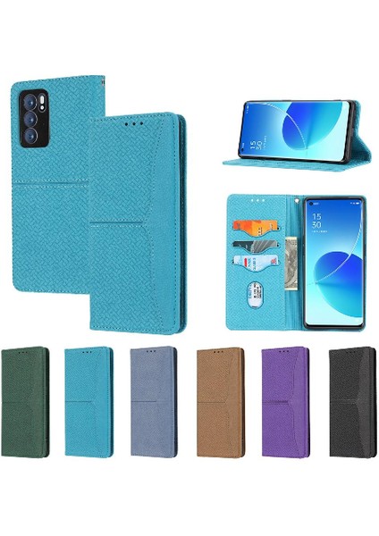 Oppo Için Kılıf Oppo 6 5g Kredi Kartı Tutucu Flip Folio Kitap El Cüzdan Pu (Yurt Dışından)