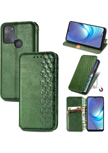 Motorola Moto G50 Flip Kapak Için Kılıf Zarif Iş Moda Tasarımı (Yurt Dışından)
