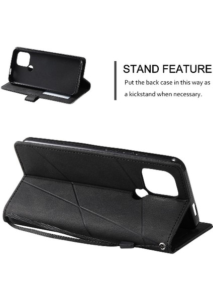 Xiaomi Redmi A1 Artı Darbeye Dayanıklı Kart Tutucu Için Kickstand Cüzdan Çevir (Yurt Dışından) modelleri