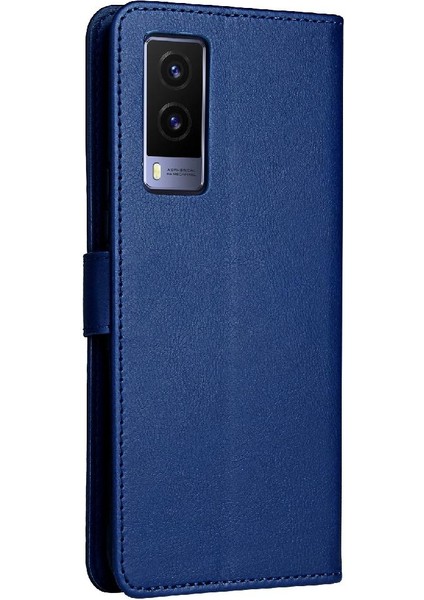 Vivo V21E 5g Klasik Düz Renk Iş Cüzdan Telefon Kılıfı Için Flip Case (Yurt Dışından) indirimleri