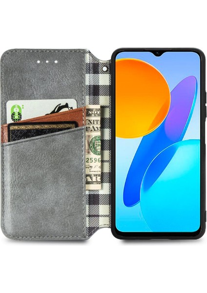 Huawei Onur X8 5g Cüzdan Fonksiyonu Için Kılıf Deri Kılıf Moda Tasarımı (Yurt Dışından)