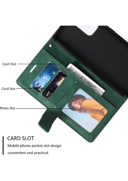 Xiaomi Redmi Not 10 5g Kart Tutucu Için Kickstand Cüzdan Flip Folio (Yurt Dışından) modelleri