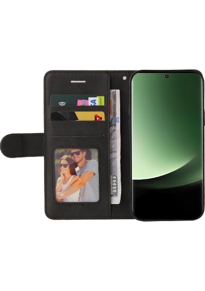 Kart Yuvası Standı Pu Flip ile Xiaomi 13 Ultra Iki Renkli Dikiş Için Kılıf (Yurt Dışından) fiyatları