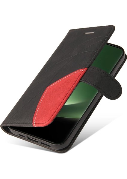 Kart Yuvası Standı Pu Flip ile Xiaomi 13 Ultra Iki Renkli Dikiş Için Kılıf (Yurt Dışından) fırsatları