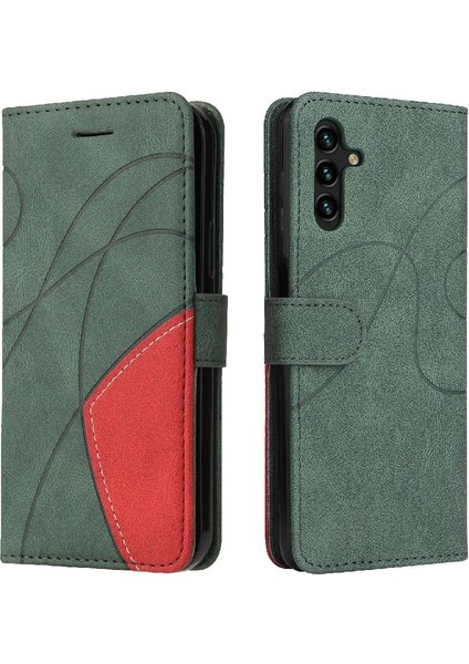 Samsung Galaxy A13 5g Için Kılıf Kart Yuvası Standı ile Pu Deri Flip Folio (Yurt Dışından)