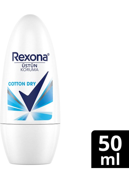 Kadın Roll On Deodorant Cotton Dry 50 Ml