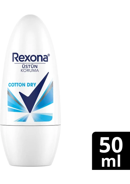 Kadın Roll On Deodorant Cotton Dry 50 Ml